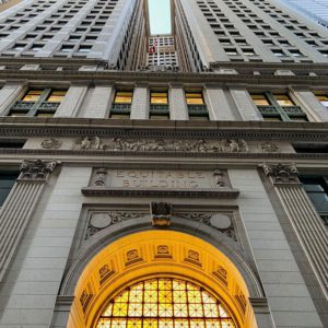 Bronze windows at the Equitable Building in NY