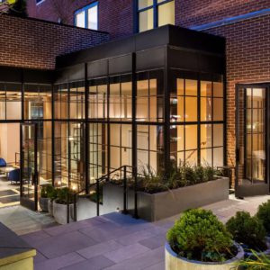 Steel Storefront Hotel Lobby Steel Storefront Windows