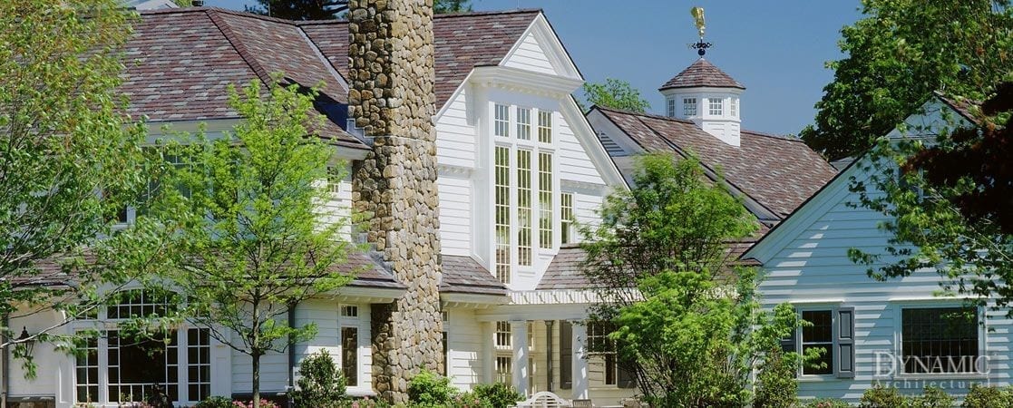Traditional window walls with true divided lites