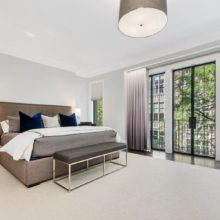 Arte doors with lead glass overlay