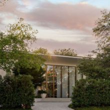 20 ft Bronze Pivot Door 20 ft Bronze Windows and Pivot Door