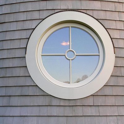 Simple round architectural window Simple round window