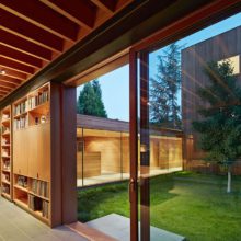 Wood lift and slide door Wood lift and slide door