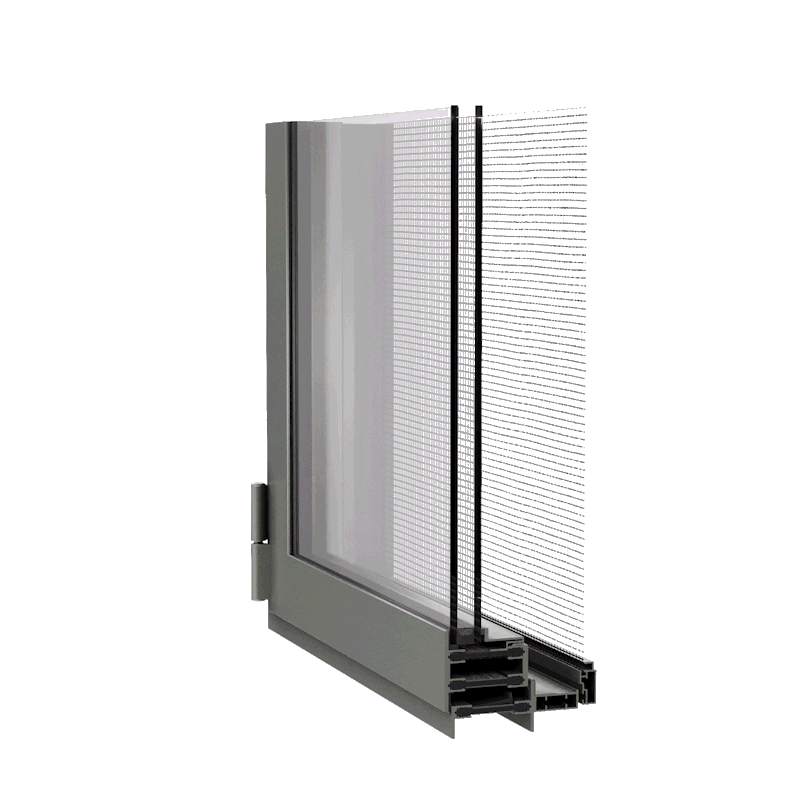 Metal Arte Casement Outswing Multi-point Window with Screen rendering