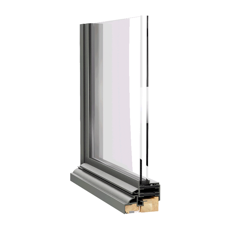 Metal Arte Single Door Inswing Rendering