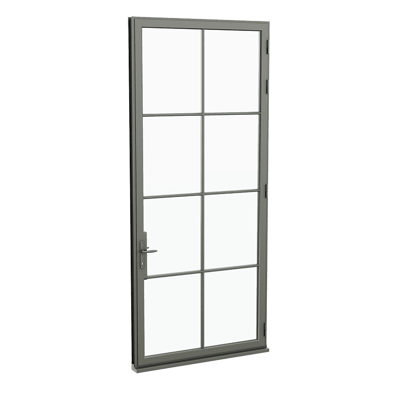 Metal Arte Single Door Outswing with Bevel SDL Rendering
