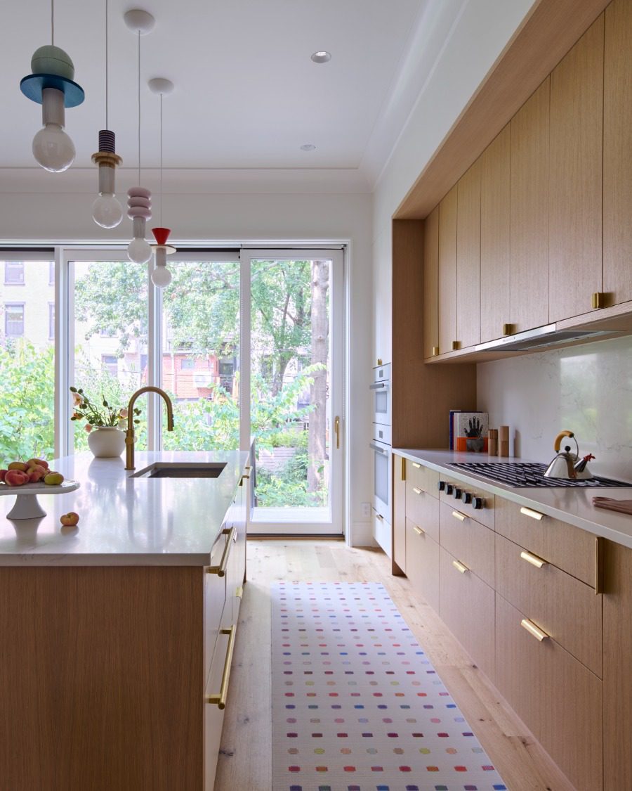 Clinton Hill Italianate architecture kitchen