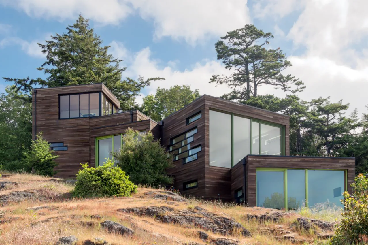 Wood clad architectural windows and doors